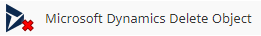 Microsoft Dynamics Delete Object scenario block