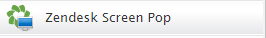 Zendesk Screen Pop block