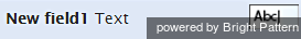 Activity form Add Field component