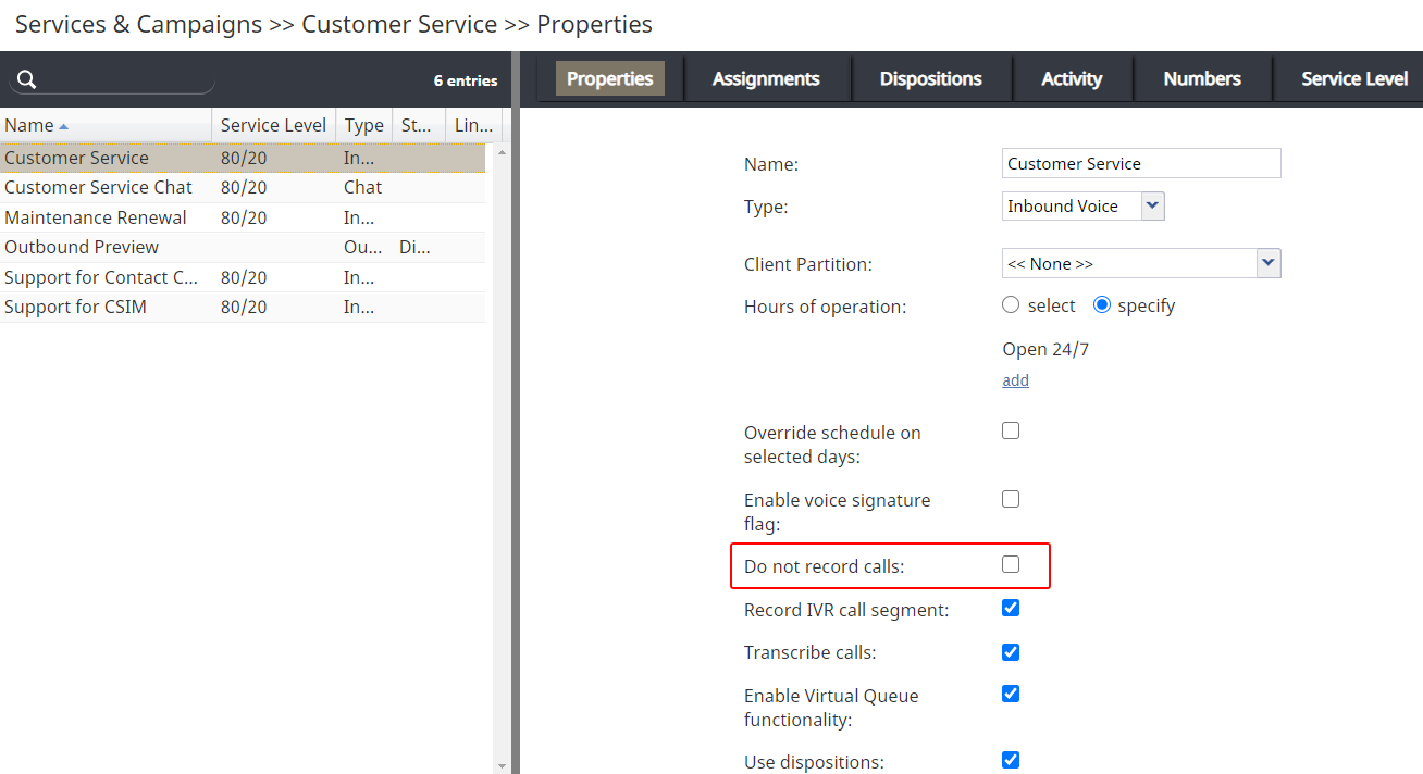 Services & Campaigns > Properties