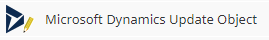 Microsoft Dynamics Update Object scenario block