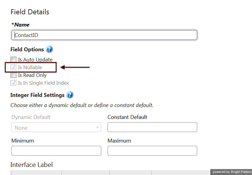 All fields should be Nullable