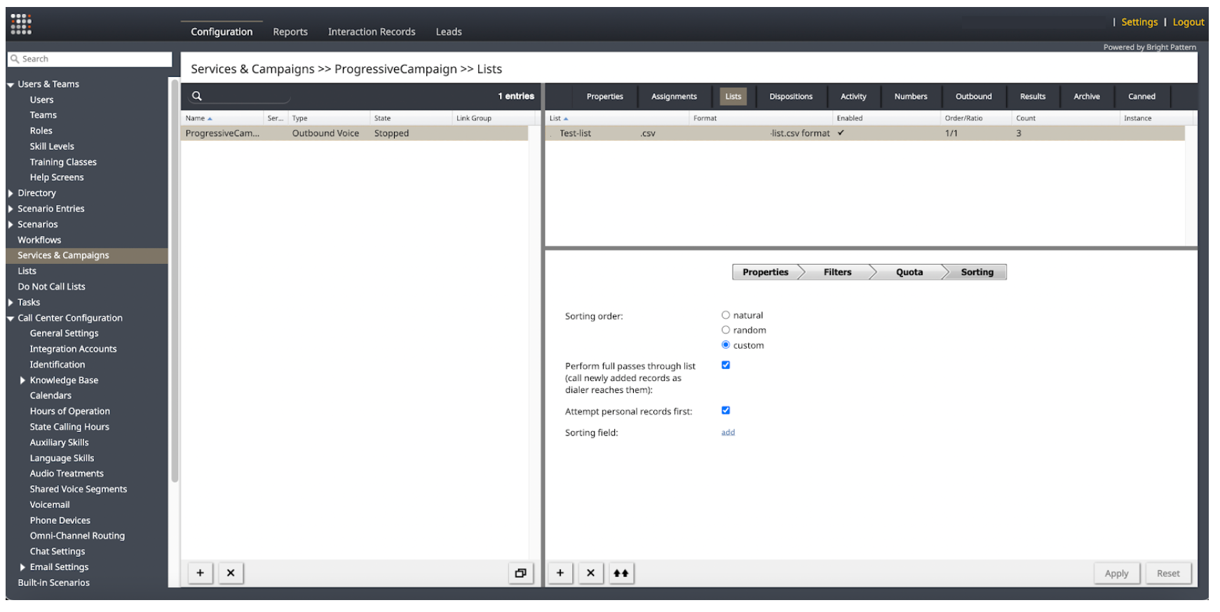 2022.07.01 Dialer CCA.ServicesCampaigns.Lists.Sorting.PerformFullPassesAttemptPersonalRecords.png
