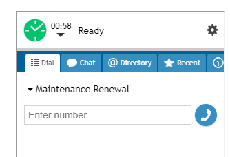 The service changes immediately