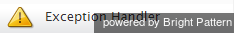 Scenario Builder Exception Handler scenario block