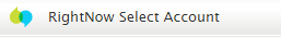 RightNow Select Account workflow block