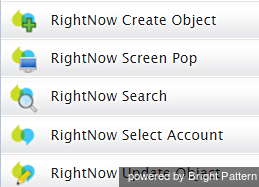 RightNow scenario blocks