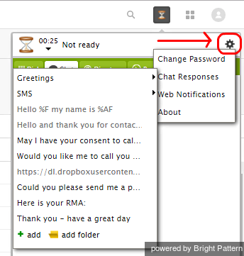 How to update settings