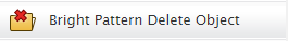Bright Pattern Delete Object scenario block